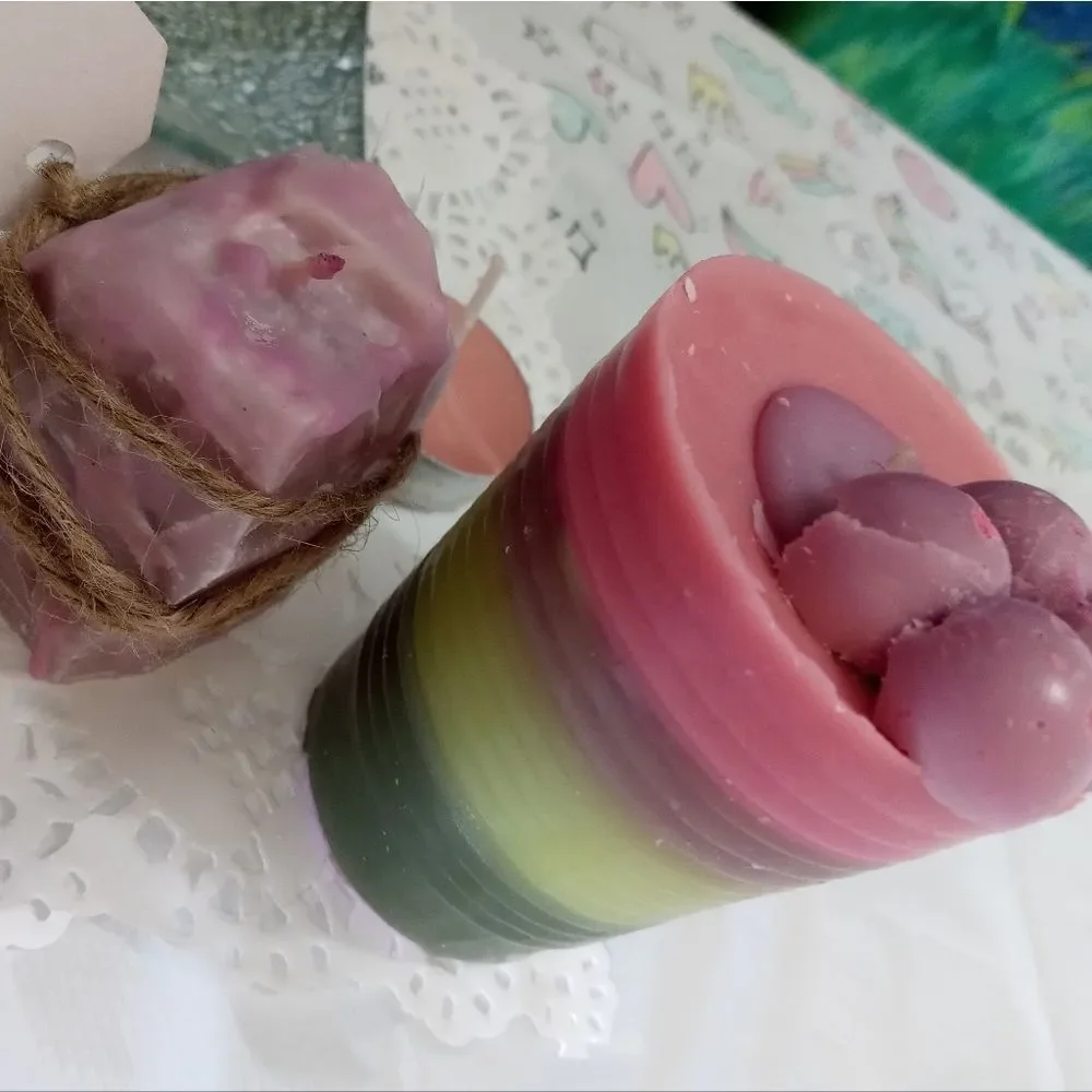 Hand made fragrance candle sets